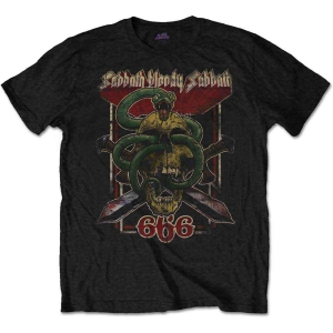 Black Sabbath - Bloody Sabbath 666 Uni Bl S i gruppen MERCHANDISE / T-shirt / Hårdrock hos Bengans Skivbutik AB (5541512r)