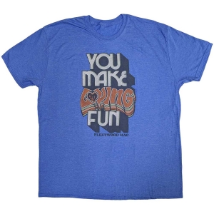 Fleetwood Mac - You Make Loving Fun Uni Blue  2Xl i gruppen MERCHANDISE / T-shirt / Pop-Rock hos Bengans Skivbutik AB (5541612)