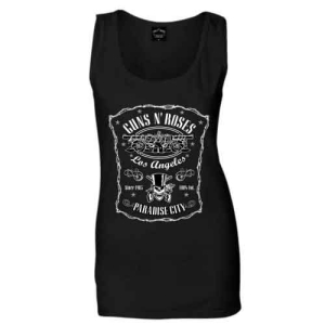 Guns N Roses - City Lady Bl Vest:  L i gruppen MERCHANDISE / T-shirt / Hårdrock hos Bengans Skivbutik AB (5541667)