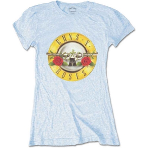 Guns N Roses - Classic Bullet Logo Skinny Lady Blue 1X i gruppen MERCHANDISE / T-shirt / Hårdrock hos Bengans Skivbutik AB (5542030)