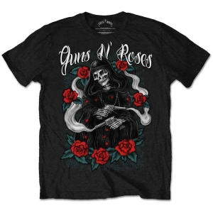 Guns N Roses - Roses Reaper Uni Bl S i gruppen MERCHANDISE / T-shirt / Hårdrock hos Bengans Skivbutik AB (5542237r)