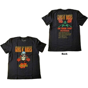 Guns N Roses - Uk Tour '87 Uni Bl S i gruppen MERCHANDISE / T-shirt / Hårdrock hos Bengans Skivbutik AB (5542240r)