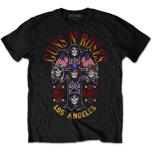 Guns N Roses - Cali '85 Uni Bl    S i gruppen MERCHANDISE / T-shirt / Hårdrock hos Bengans Skivbutik AB (5542244r)