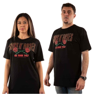 Guns N Roses - 87 Tour Diamante Uni Bl    S i gruppen MERCHANDISE / T-shirt / Hårdrock hos Bengans Skivbutik AB (5542247r)