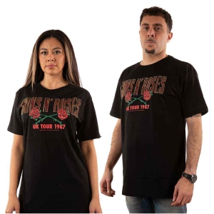 Guns N Roses - 87 Tour Diamante Uni Bl S i gruppen MERCHANDISE / T-shirt / Hårdrock hos Bengans Skivbutik AB (5542247r)