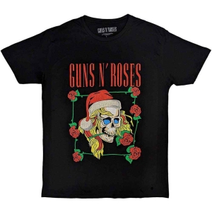 Guns N Roses - Holiday Skull Uni Bl S i gruppen MERCHANDISE / T-shirt / Hårdrock hos Bengans Skivbutik AB (5542251r)