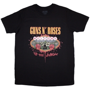 Guns N Roses - Welcome To The Jungle Lv Lady Bl S i gruppen MERCHANDISE / T-shirt / Hårdrock hos Bengans Skivbutik AB (5542271r)