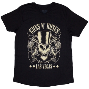 Guns N Roses - Top Hat Skull & Pistols Lv Lady Bl S i gruppen MERCHANDISE / T-shirt / Hårdrock hos Bengans Skivbutik AB (5542278r)