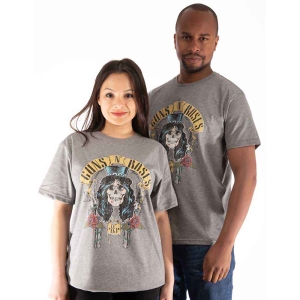 Guns N Roses - Slash 85 Uni Grey    S i gruppen MERCHANDISE / T-shirt / Hårdrock hos Bengans Skivbutik AB (5542282r)