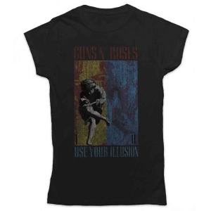 Guns N Roses - Use Your Illusion Lady Bl T-shirt i gruppen MERCHANDISE / T-shirt / Hårdrock hos Bengans Skivbutik AB (5542290r)