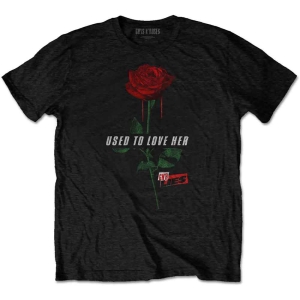 Guns N Roses - Used To Love Her Rose Uni Bl    S i gruppen MERCHANDISE / T-shirt / Hårdrock hos Bengans Skivbutik AB (5542293r)