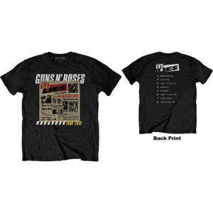 Guns N Roses - Lies Track List Uni Bl    S i gruppen MERCHANDISE / T-shirt / Hårdrock hos Bengans Skivbutik AB (5542296r)