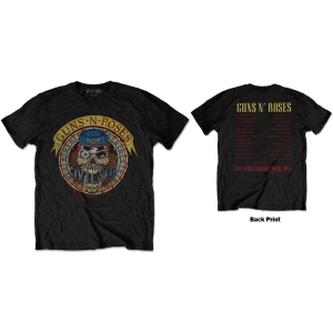 Guns N Roses - Skull Circle Uni Bl S i gruppen MERCHANDISE / T-shirt / Hårdrock hos Bengans Skivbutik AB (5542302r)