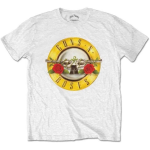 Guns N Roses - Packaged Classic Logo Uni Wht    S i gruppen MERCHANDISE / T-shirt / Hårdrock hos Bengans Skivbutik AB (5542316r)