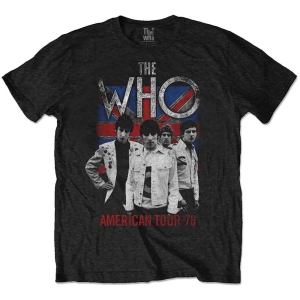 The Who - American Tour '79 Uni Bl Eco S i gruppen MERCHANDISE / T-shirt / Pop-Rock hos Bengans Skivbutik AB (5542574r)