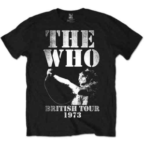 The Who - British Tour 1973 Uni Bl    S i gruppen MERCHANDISE / T-shirt / Pop-Rock hos Bengans Skivbutik AB (5542587r)