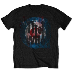 The Who - Target Texture Uni Bl    S i gruppen MERCHANDISE / T-shirt / Pop-Rock hos Bengans Skivbutik AB (5542595r)