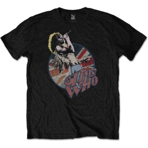 The Who - Vtge Roger Pose Uni Bl    S i gruppen MERCHANDISE / T-shirt / Pop-Rock hos Bengans Skivbutik AB (5542603r)