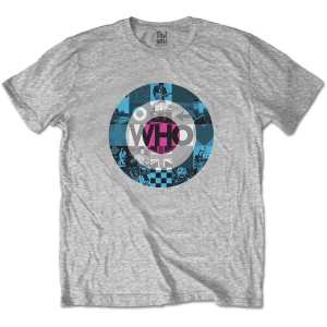 The Who - Target Blocks Uni Grey    S i gruppen MERCHANDISE / T-shirt / Pop-Rock hos Bengans Skivbutik AB (5542608r)