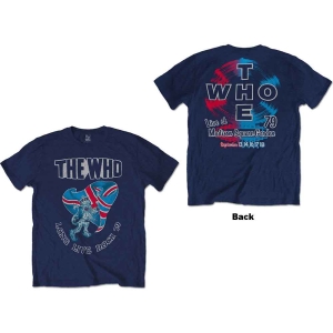 The Who - Long Live Rock '79 Uni Navy    S i gruppen MERCHANDISE / T-shirt / Pop-Rock hos Bengans Skivbutik AB (5542611r)