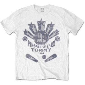 The Who - Packaged Pinball Wizard Flippers Uni Wht i gruppen MERCHANDISE / T-shirt / Pop-Rock hos Bengans Skivbutik AB (5542617r)
