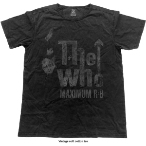 The Who - Vtge Maximum R&B Uni Bl    S i gruppen MERCHANDISE / T-shirt / Pop-Rock hos Bengans Skivbutik AB (5542623r)