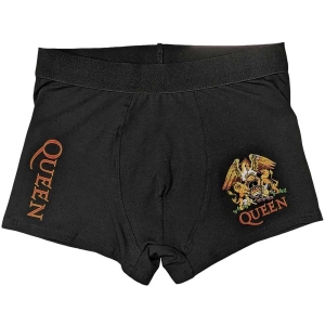 Queen - Classic Crest Uni Bl Boxers:  i gruppen MERCHANDISE / Merch / Pop-Rock hos Bengans Skivbutik AB (5542960r)