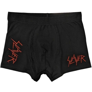 Slayer - Scratchy Logo Uni Bl Boxers: i gruppen MERCHANDISE / Merch / Hårdrock hos Bengans Skivbutik AB (5542965r)