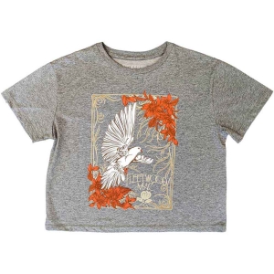 Fleetwood Mac - Dove Lady Grey Crop Top:  i gruppen MERCHANDISE / T-shirt / Pop-Rock hos Bengans Skivbutik AB (5543156r)