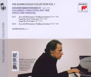 Gould Glenn - Plays Bach: Goldberg Variations 1955 & 1981 (2CD) i gruppen CD / Klassiskt hos Bengans Skivbutik AB (554316)