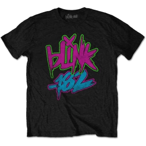 Blink-182 - Neon Logo Uni Bl i gruppen MERCHANDISE / T-shirt / Pop-Rock hos Bengans Skivbutik AB (5543533)