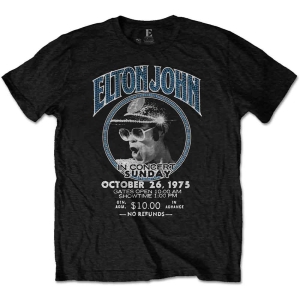 Elton John - Live In Concert Uni Bl Eco i gruppen MERCHANDISE / T-shirt / Pop-Rock hos Bengans Skivbutik AB (5543563)