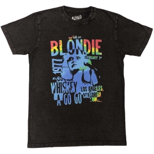 Blondie - Whiskey A Go Go Uni Bl  i gruppen MERCHANDISE / T-shirt / Pop-Rock hos Bengans Skivbutik AB (5543870r)