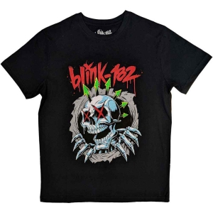 Blink-182 - Six Arrow Skull Uni Bl  i gruppen MERCHANDISE / T-shirt / Pop-Rock hos Bengans Skivbutik AB (5543892r)