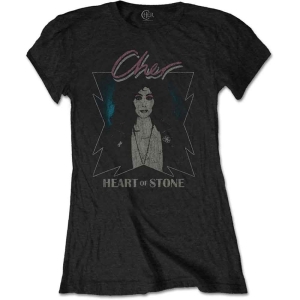 Cher - Heart Of Stone Lady Bl  i gruppen MERCHANDISE / T-shirt / Pop-Rock hos Bengans Skivbutik AB (5543893r)