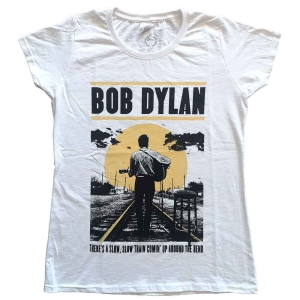 Bob Dylan - Slow Train Lady Wht i gruppen MERCHANDISE / T-shirt / Pop-Rock hos Bengans Skivbutik AB (5543901r)