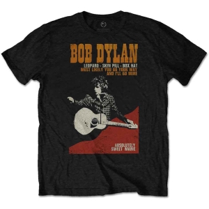 Bob Dylan - Sweet Marie Uni Bl  i gruppen MERCHANDISE / T-shirt / Pop-Rock hos Bengans Skivbutik AB (5543905r)