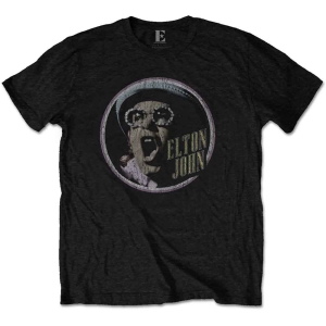 Elton John - Circle Uni Bl  i gruppen MERCHANDISE / T-shirt / Pop-Rock hos Bengans Skivbutik AB (5543911r)