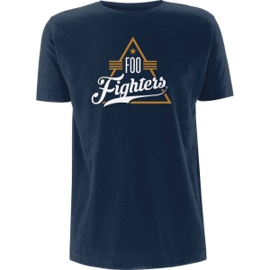 Foo Fighters - Triangle Uni Navy  i gruppen MERCHANDISE / T-shirt / Pop-Rock hos Bengans Skivbutik AB (5543942r)