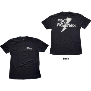 Foo Fighters - Flash Logo Uni Bl  i gruppen MERCHANDISE / T-shirt / Pop-Rock hos Bengans Skivbutik AB (5543952r)