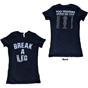 Foo Fighters - Break A Leg Lady Bl  i gruppen MERCHANDISE / T-shirt / Pop-Rock hos Bengans Skivbutik AB (5543956r)