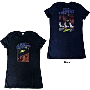 Foo Fighters - Ufos 2015 European Tour Lady Bl  i gruppen MERCHANDISE / T-shirt / Pop-Rock hos Bengans Skivbutik AB (5543967r)