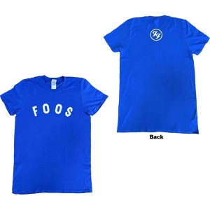 Foo Fighters - Foos Logo Uni Blue  i gruppen MERCHANDISE / T-shirt / Pop-Rock hos Bengans Skivbutik AB (5543977r)