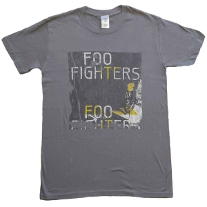 Foo Fighters - Guitar Uni Grey  i gruppen MERCHANDISE / T-shirt / Pop-Rock hos Bengans Skivbutik AB (5543982r)