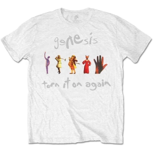 Genesis - Turn It On Again Uni Wht    S i gruppen MERCHANDISE / T-shirt / Pop-Rock hos Bengans Skivbutik AB (5543992r)