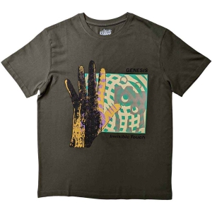 Genesis - Invisible Touch Uni Green i gruppen MERCHANDISE / T-shirt / Pop-Rock hos Bengans Skivbutik AB (5544001r)
