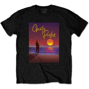 Charlie Parker - Purple Sunset Uni Bl  i gruppen MERCHANDISE / T-shirt / Jazz hos Bengans Skivbutik AB (5544010r)