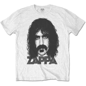 Frank Zappa - Big Face Uni Wht  i gruppen MERCHANDISE / T-shirt / Pop-Rock hos Bengans Skivbutik AB (5544022r)