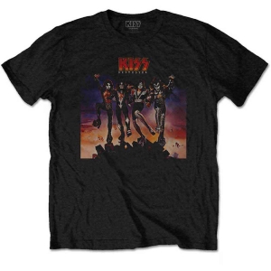 Kiss - Destroyer Uni Bl T-Shirt i gruppen MERCHANDISE / T-shirt / Hårdrock hos Bengans Skivbutik AB (5544147)