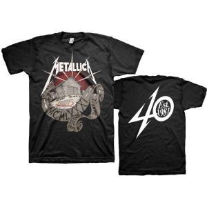 Metallica - 40Th Anniversary Garage Uni Bl i gruppen MERCHANDISE / T-shirt / Hårdrock hos Bengans Skivbutik AB (5544316)